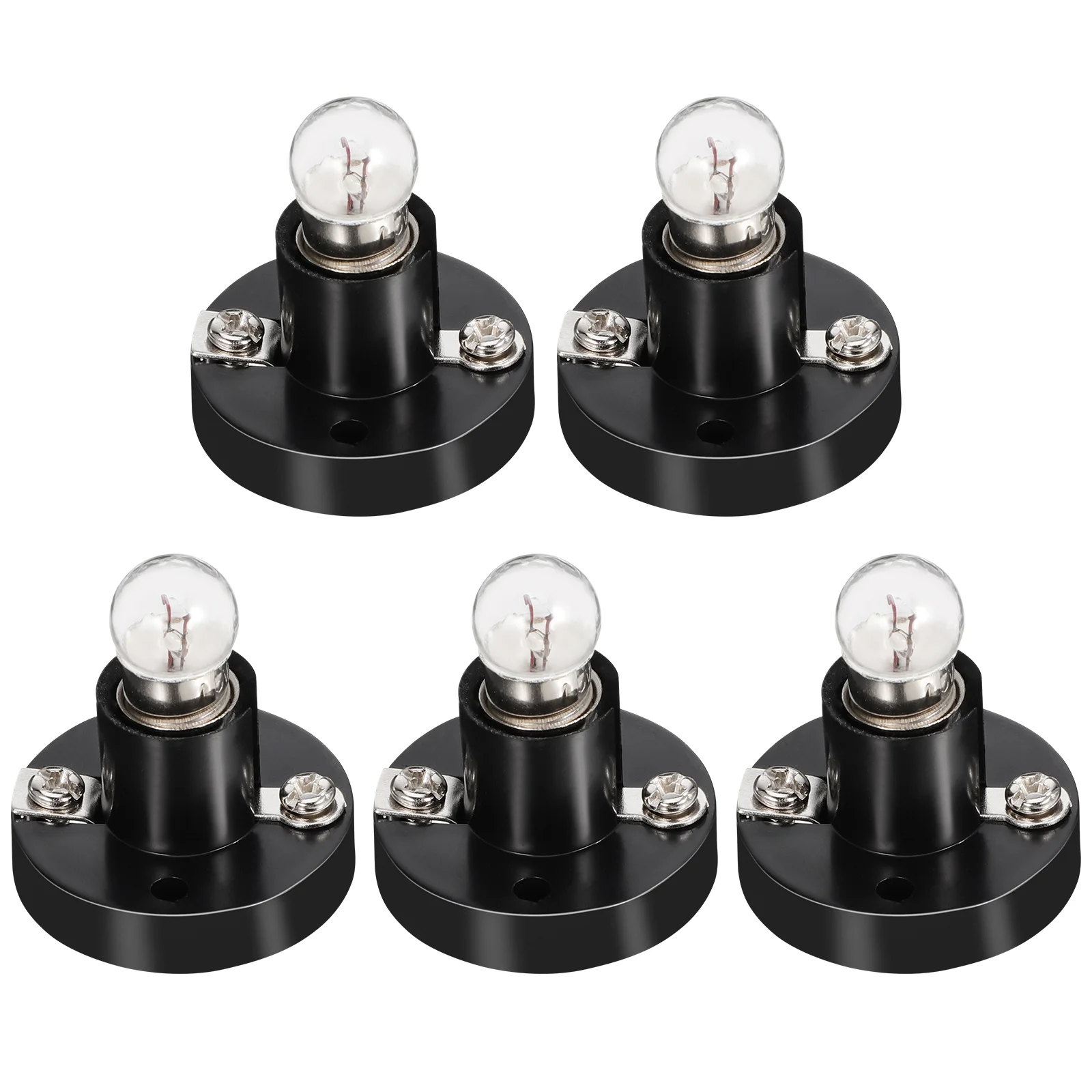 Portalampada a vite Strumenti didattici scolastici Circuito E10 Attrezzatura per esperimenti Lampadina Base luminosa Piccola per laboratori Mini torcia