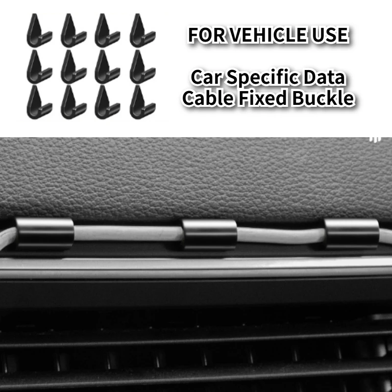 Universeller Kabelhalter fürs Auto, stark haftender Kabelclip, Organizer für Navigations- und Datenkabel, Desktop-Management-Fixierer für USB-Ladegeräte ﻿