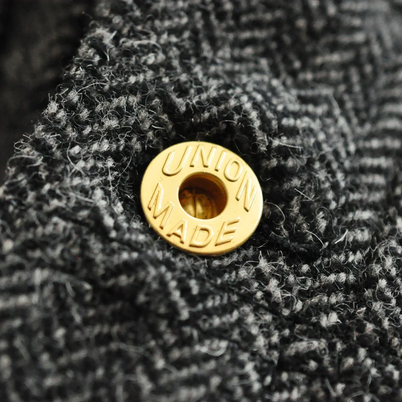 

Retro Woolen Jaet Men's Winter Workwear ey Bla Woolen Coat Stand Fit Youth Trendy Sle Other Ocns