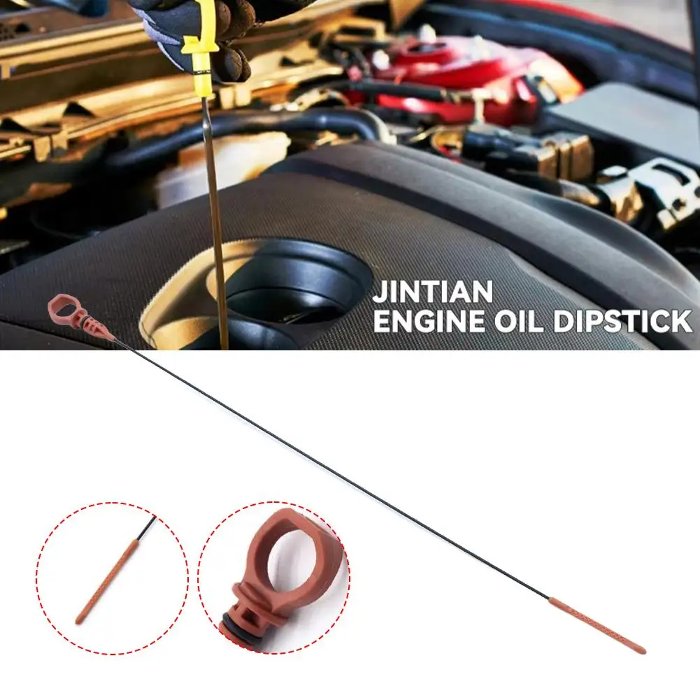 60 سنتيمتر الألياف الزجاجية مقياس الزيت لسيتروين C2 C3 C4 C5 206 207 307 407 16HDI مشرق مقبض سهلة قراءة مستوى الزيت تحقق أداة M7P6