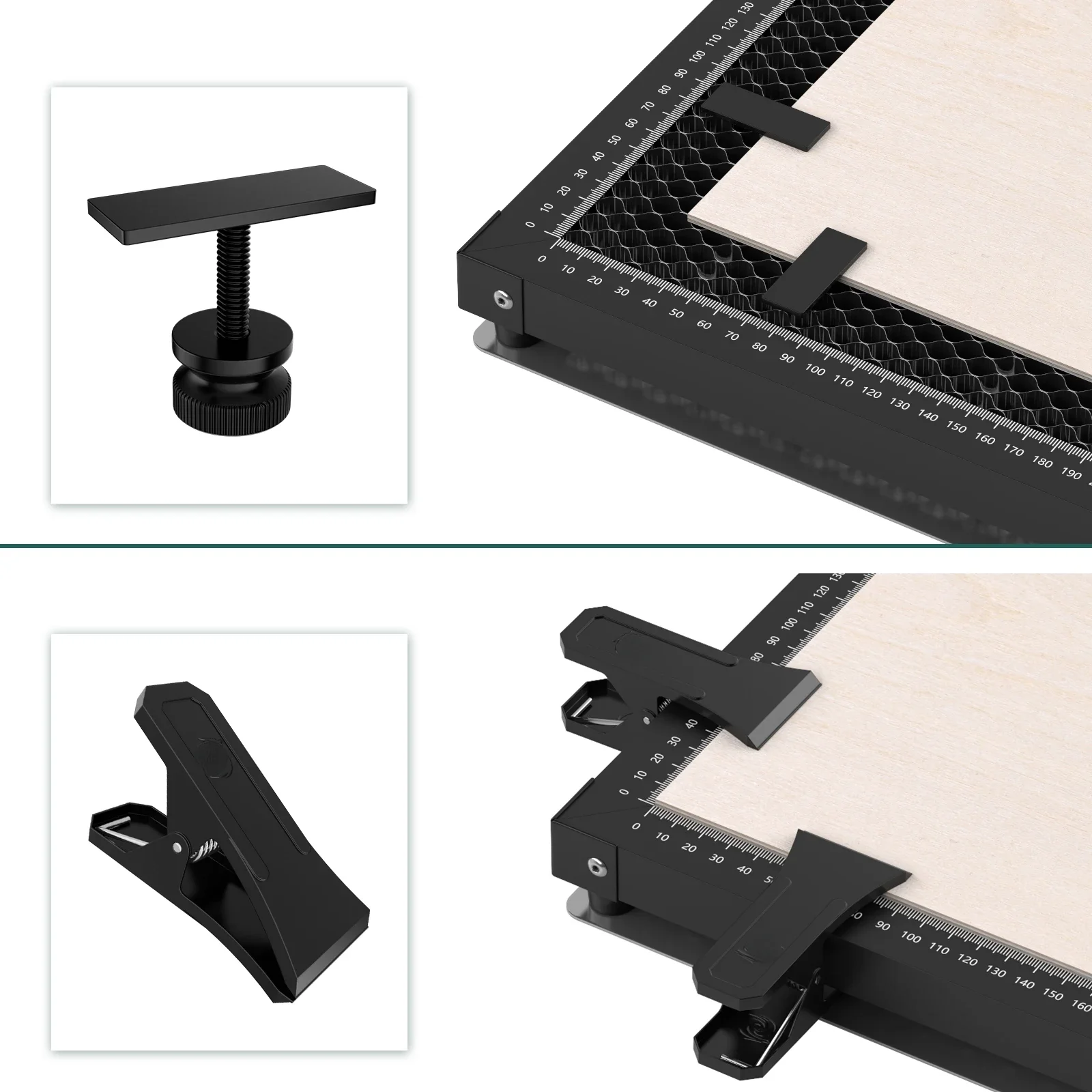 Laser Power Tool Accessories 400*400mm Cuthoneycomb Panel for Machine Necessary for Laser Cutting Metal Clamps