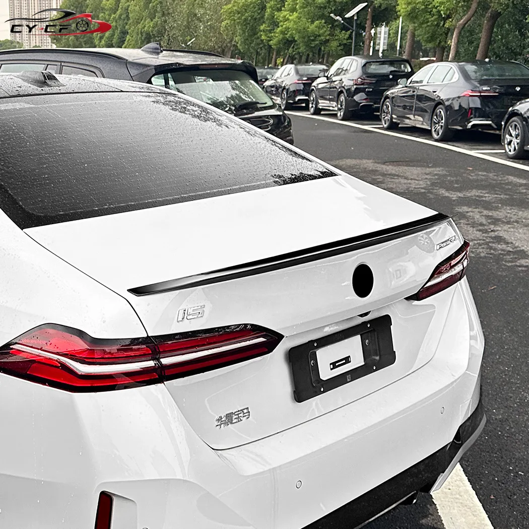 For BMW 5 Series G60 I5 525i 530i 535i M Sport 2024+ M5 Style Rear Trunk Spoiler Wing Lip Trunk Lid Modified Spoiler Tail Fin