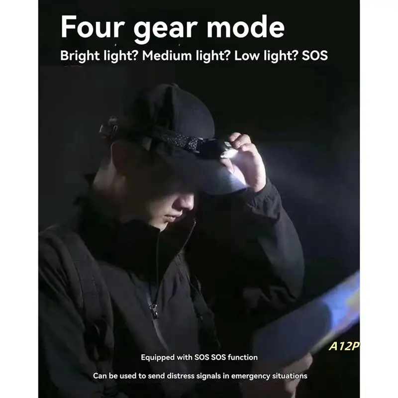 

LED Rechargeable Headlamp Sensor Waterproof Headlamp Portable Headlight With Super Bright Lights For Outdoor Hiking Camping