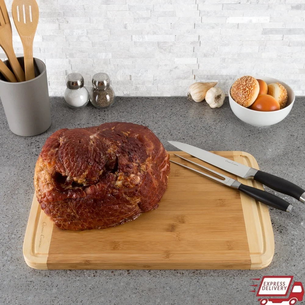 

Экологичная бамбуковая разделочная доска с канавками для сока, антимикробная, прочная, прямоугольная, для приготовления еды, сервировочные закуски, мясные изделия