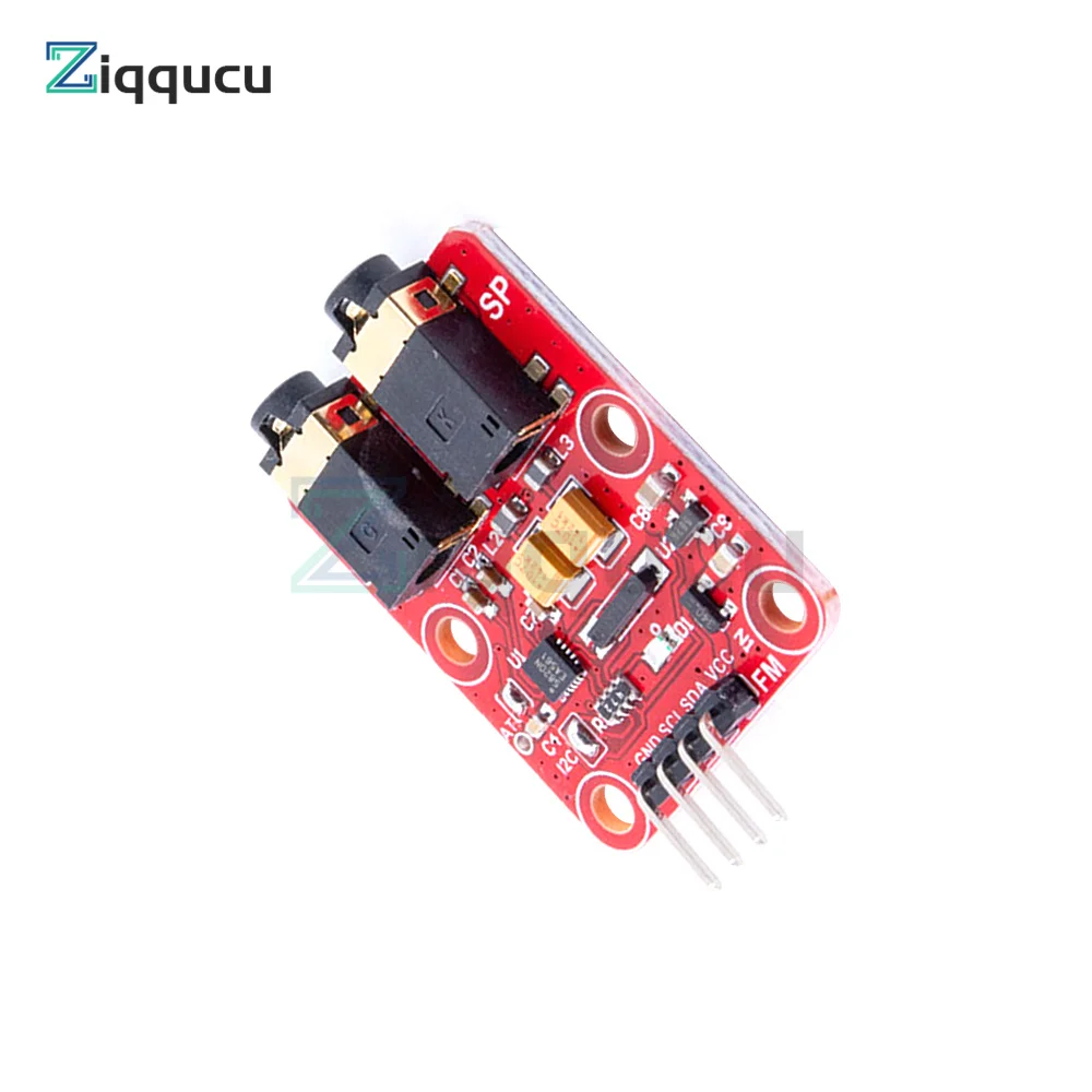 RDA5820N FM Frequency Modulation Transceiver Module 76-108.0MHz FM Broadcast Transmitter Receiver FM Radio Transceiver Module