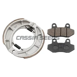 Motorcycle front and rear brake pads for GV250 GV 250 Aquila 2001 2002 2003 2004 2005 2006 2007 2008 2009 brake shoe kit set