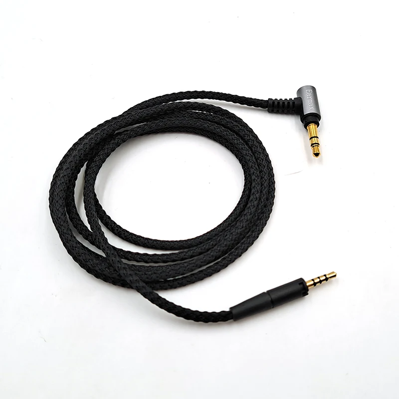 For Sennheiser HD4.30  HD400S HD450BT HD458 HD350BT  HD458BT MOMENTUM Replaceable Earphone 3.5mm to 2.5mm Nylon Braided Cable