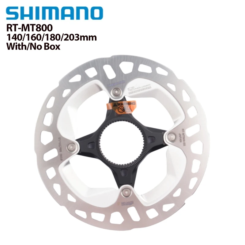 SHIMANO Center Lock Disc Rotor DEORE XT RT-MT800 140 mm 160mm 180mm 203mm Hydraulic Brake Disc Rotor