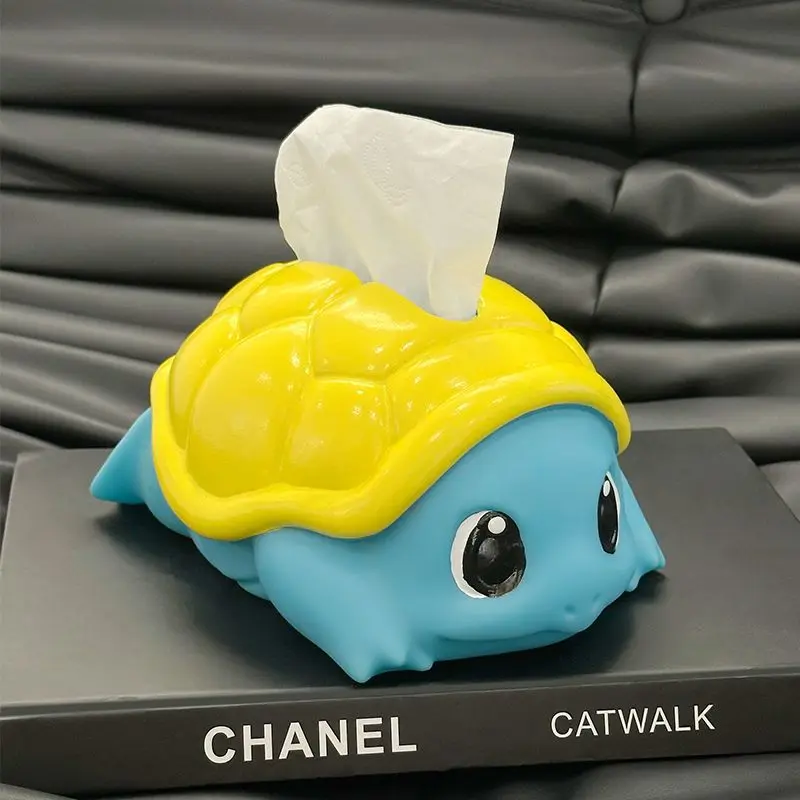 

Pokémon Cartoon Cute Tissue Box Living Room Bedroom Office Desktop Tissue Storage Box Anime Ornaments Home Furnishings