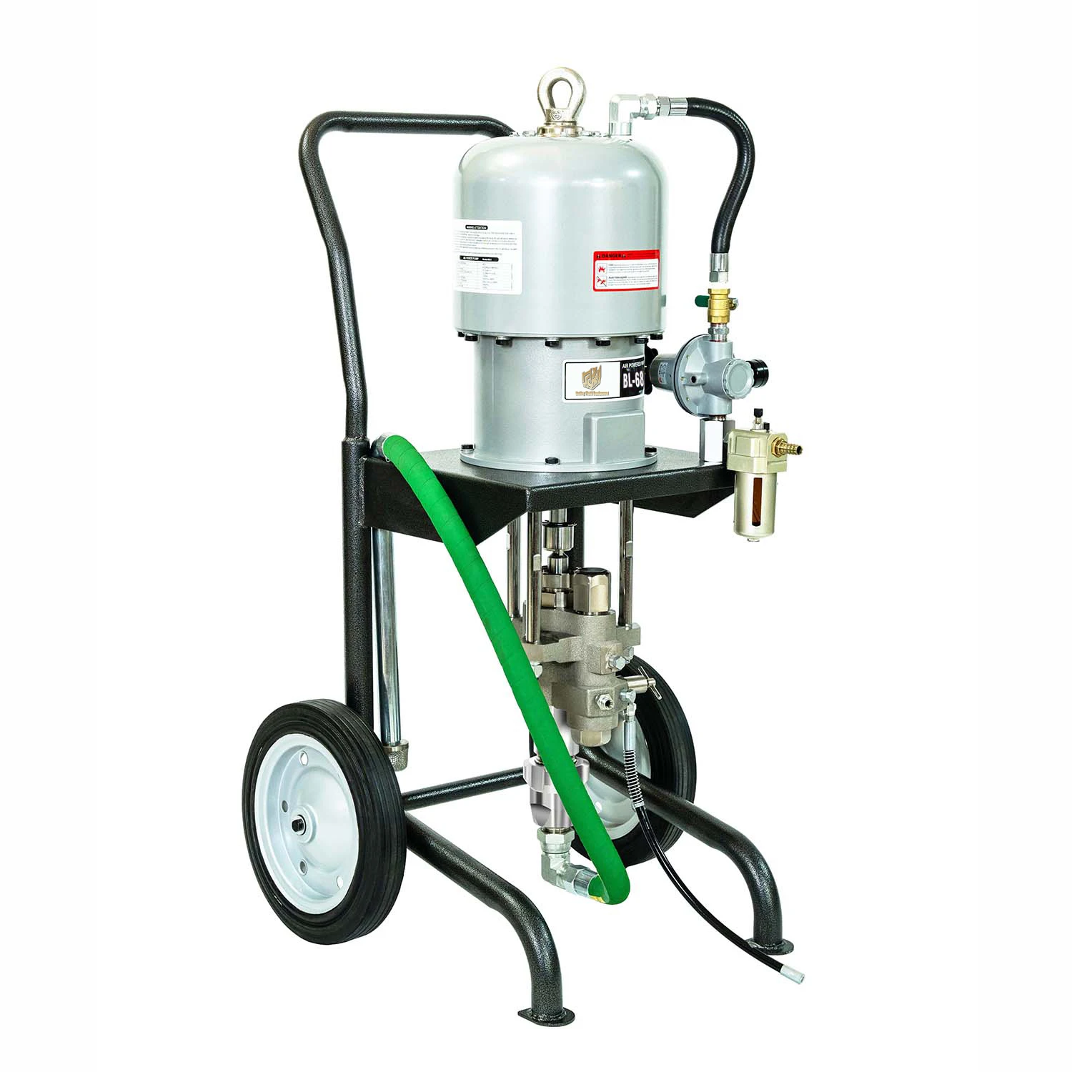 King 68:1 180CC X40 X70 Pneumatic Pump Spraying Machine air Motor Air-assisted Airless Paint Sprayer Equipment