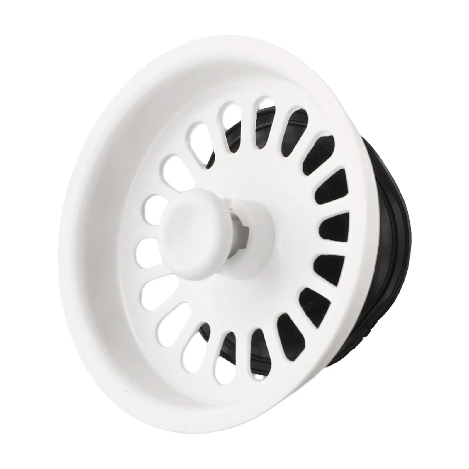 Strainer Plug Kitchen Sink Cover Kitchen Water Drain 1pc 80mm Cover Plastic Strainer Plug Water Drain Practical