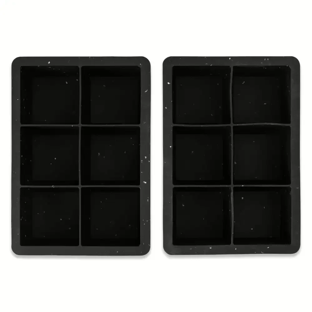 2er-Pack Eiswürfelschalen aus Silikon