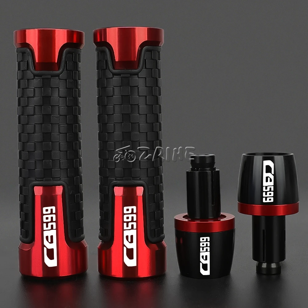 

FOR HONDA HORNET CB599 CB600F 2007~2016 Motorcycle Handlebar Grips Ends Plug Slider Caps 2015 2014 2012 2011 2010 2009 2008