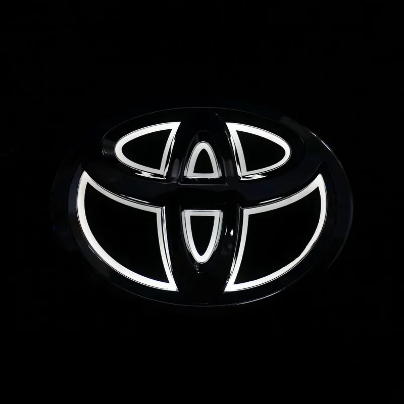 

Горячая новинка 2026: Светодиодная эмблема 5D для Toyota (Corolla, Camry, RAV4, Highlander, Yaris, Vios, Crown, Prius) – для передней решетки и задней части кузова