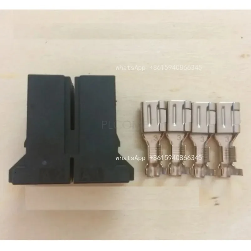 FOR  Power Connector 917807-2 4-Pins Housing Plug Terminal For A06B-6110-K200 201 202 FANUC Servo Motor