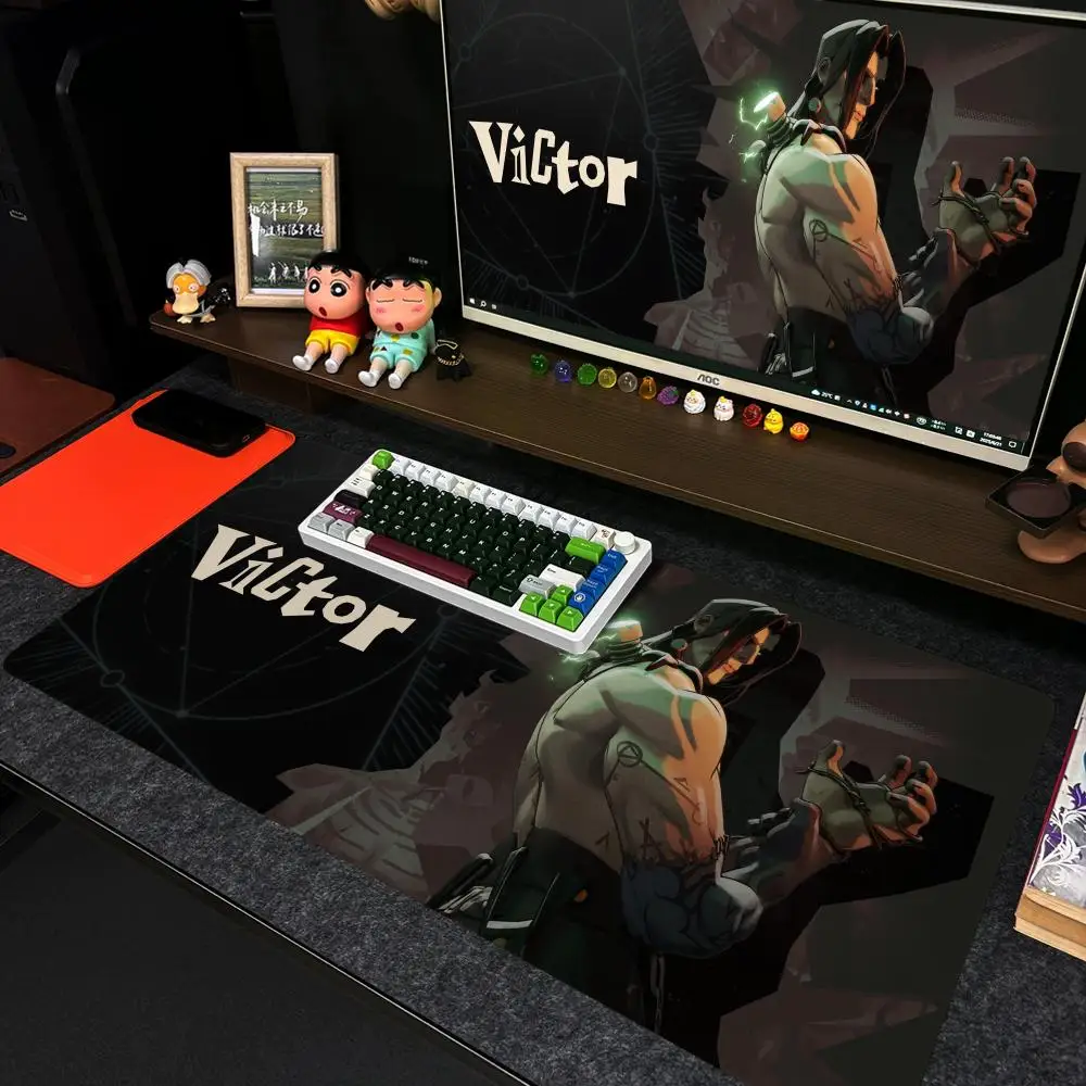 

Mouse Pad Xxl Computer Large Size Non-slip Gamer Keyboard 90x40cm Art Design HD Deskmat Deadlock