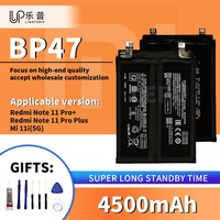 BP47 4500mAh Original Redmi Note 11 Pro+ Replacement Battery for Redmi Note 11 Pro Plus xiaomi 11i 5G High Quality Battery