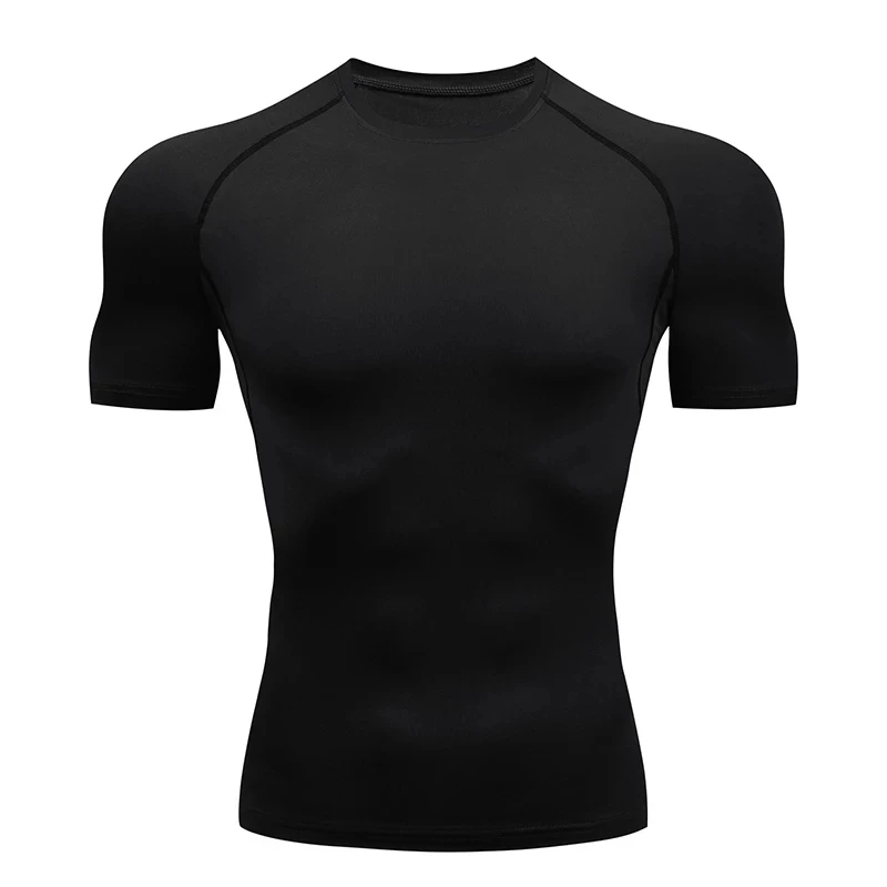 UV-Schutz Rashguard für Herren, Surf- und Tauch-T-Shirt, Eng Anliegendes Kurzarm-Schwimmoberteil, Quallensicherer Schwimmanzug – Detail 11