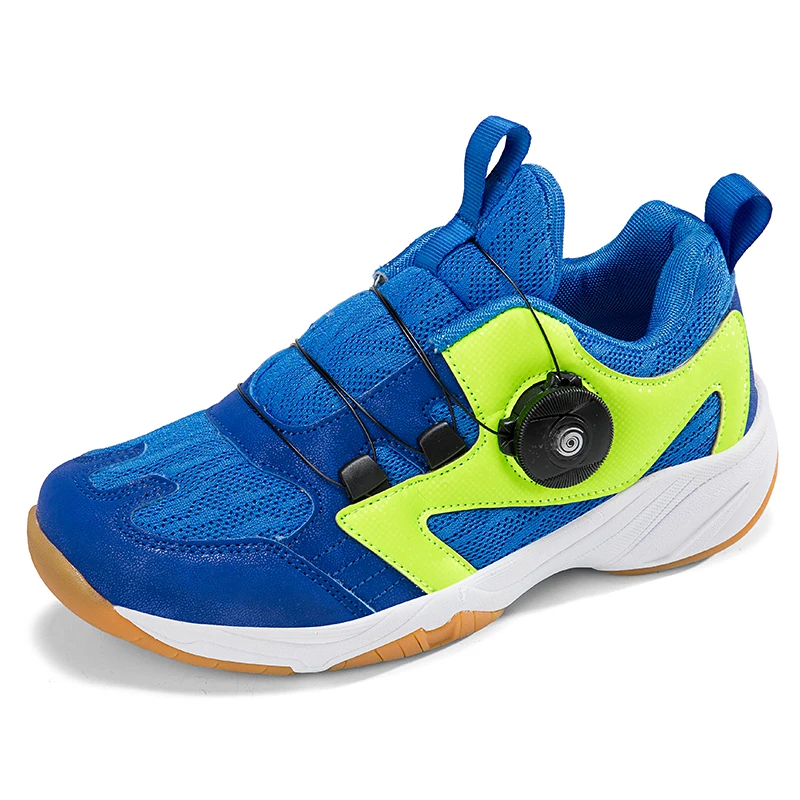 

Kids High Performance Badminton Tennis Table Tennis Shoes Breathable Non-Slip Training Sneakers for Boys Girls T228