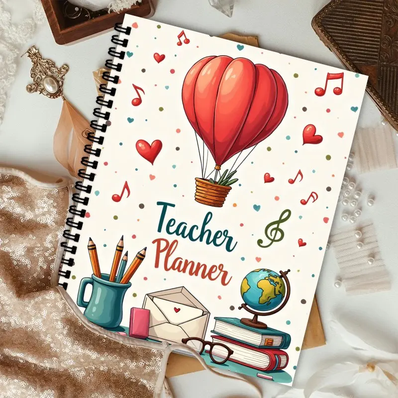 2025-2026 كتاب خطة المعلم، شهريًا، قائانات وجدول الأعمال الأسبوعية، مناسبة في المكاتب والمدارس والاستخدام اليومي للحياة اليومية #1