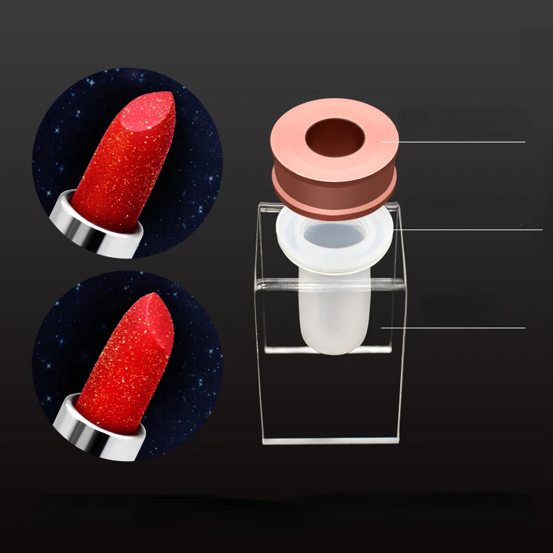 1 Set kit di strumenti per stampi per rossetto di bellezza fai da te tubo da 12.1mm stampo per rossetto strumento per artigianato fai da te stampo in Silicone rossetto fatto a mano fai da te