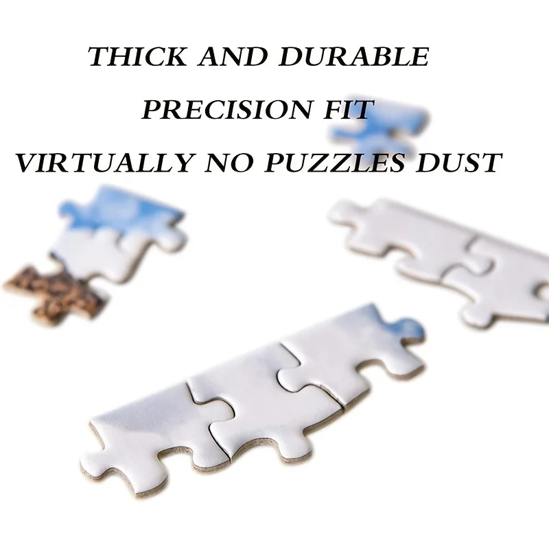 1000 rompecabezas de colores con paisaje para adultos, paseo junto al lago, Navidad, Año Nuevo, Día de San Valentín, cumpleaños, fiestas, padre D