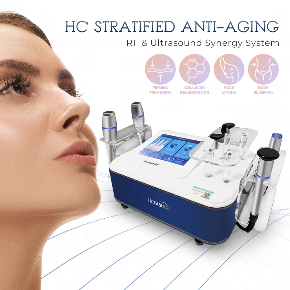 

Multifunction Skin Management Beauty Device HC Stratified Anti-Aging Device RF Ultrasound Tecar Therapy All In One Aesthetic