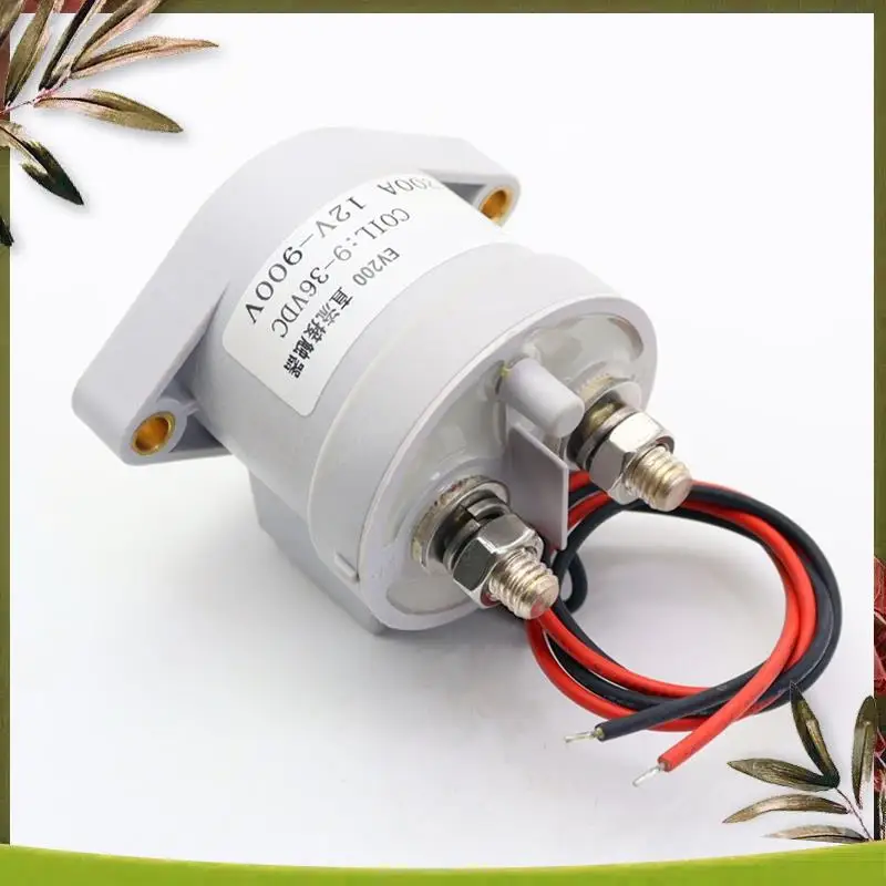 

AB98-EV200A Вакуумный контактор высокого напряжения постоянного тока 12 В 24 В автомобильное реле универсальное