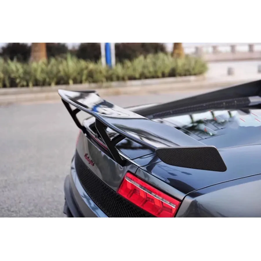 For Lamborghini Huracán Gallardo LP550 LP560 LP570 550 560 Carbon Fiber Tail fins Rear Spoiler Car Wing Car Accessories body kit view 6