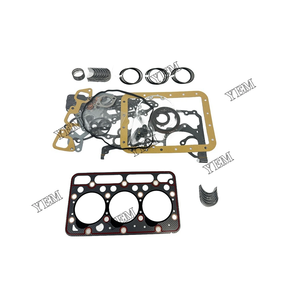 D1462 D1462-DI-AE New Overhaul Re-ring Kit For Kubota L2950 Tractors Excavator Diesel Engine Repair Parts