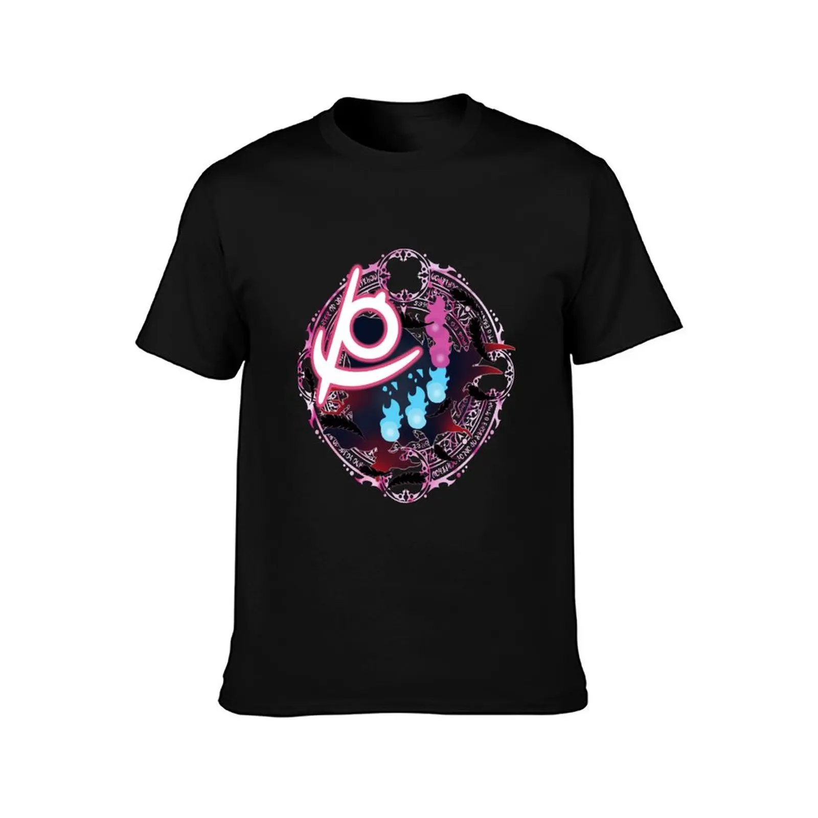FFXIV Reaper Job Mat T-Shirt Summer Casual Cotton Tee Oversized Streetwear Tops Vintage Graphic Print Loose Fit Short Sleeve