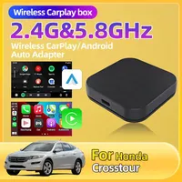 For Honda Crosstour 2in1 Smart Box Wireless CarPlay Android Auto Adapter For Wired Cars Compatible For iPhone & Android Phone