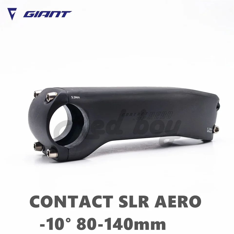 パーツ Contact SLR Aero Stem 140mm Giant Contact SLR Aero Carbon Stem 10° For Third generation Propel