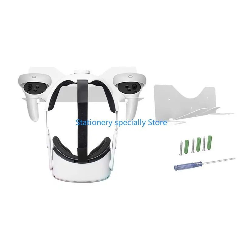 P0RB Stand Virtual Reality Headset en Controllers Holder Hook voor Oculus Quest 2 Holder Controller Mount