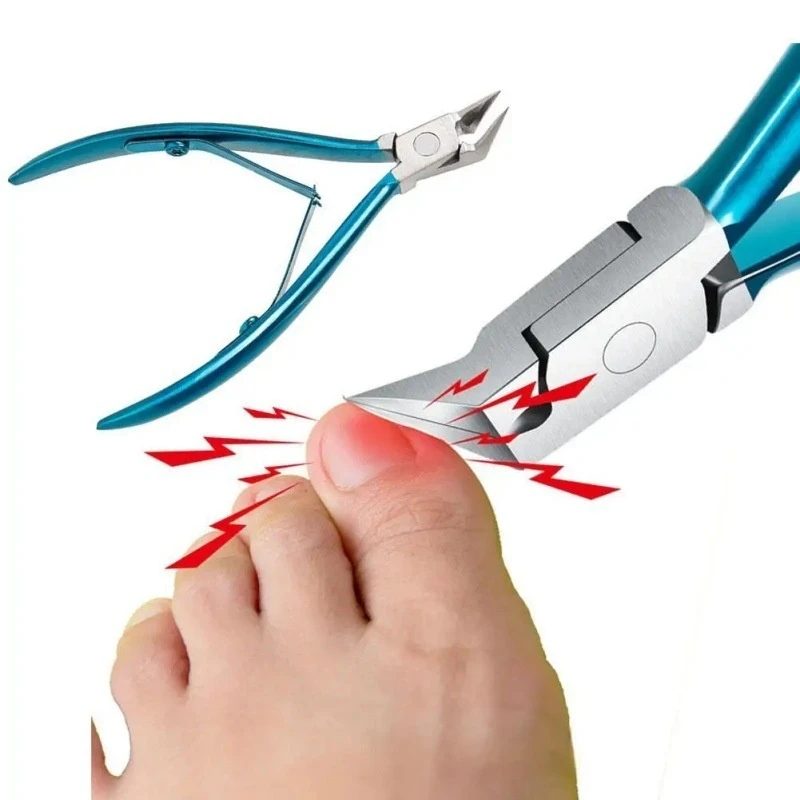 Toe Nail Clipper For Ingrown Thick Toenails Toenails Trimmer Professional Toenail Nipper With Stainless Steel Pedicure Pliers