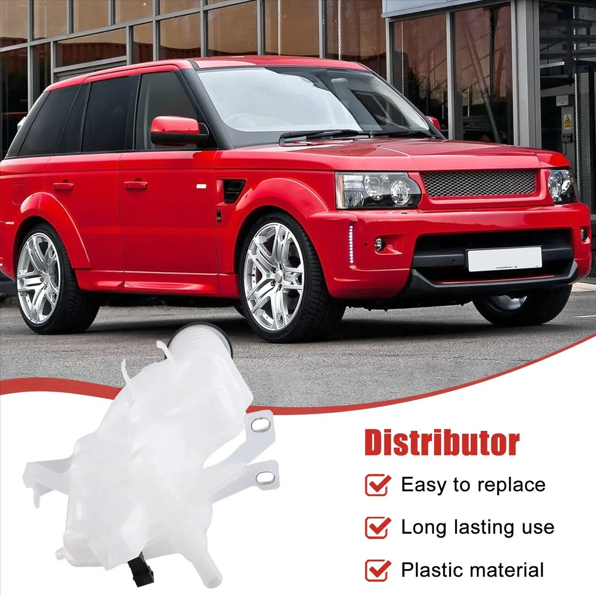 #29W (White)Car Coolant Expansion Overflow Tank for Land Range Rover Sport L320,Automotive Parts & Accessories