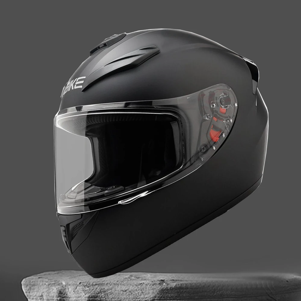 Leichter Integralhelm für Straßenmotorräder & Roller, Ganzjahres-Sicherheit mit atmungsaktiver Belüftung.