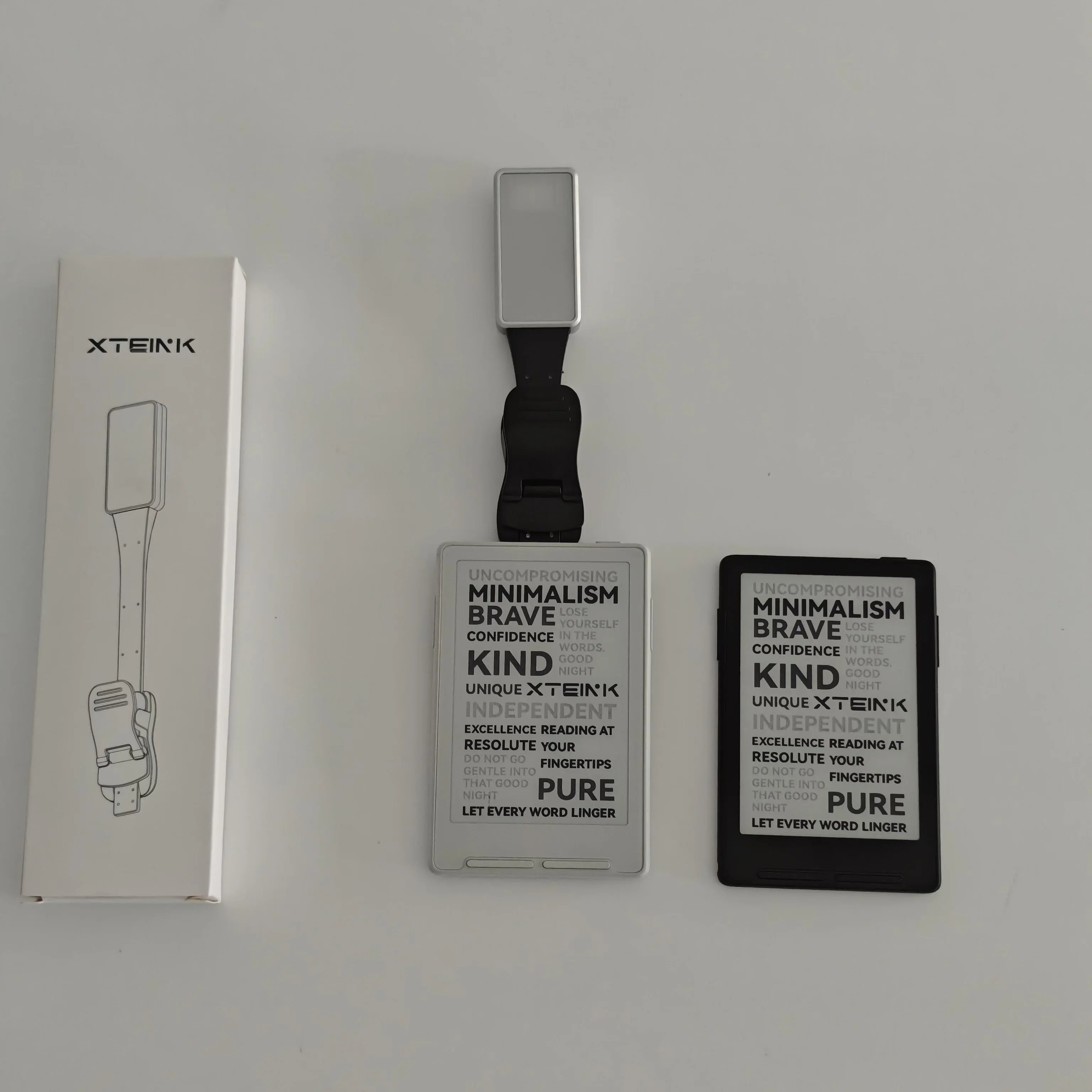 XTEINK X3/X4Classic International Edition E-ink Reader Reading Light with photometric adjustment Magnetic Accessories 2pcs Set