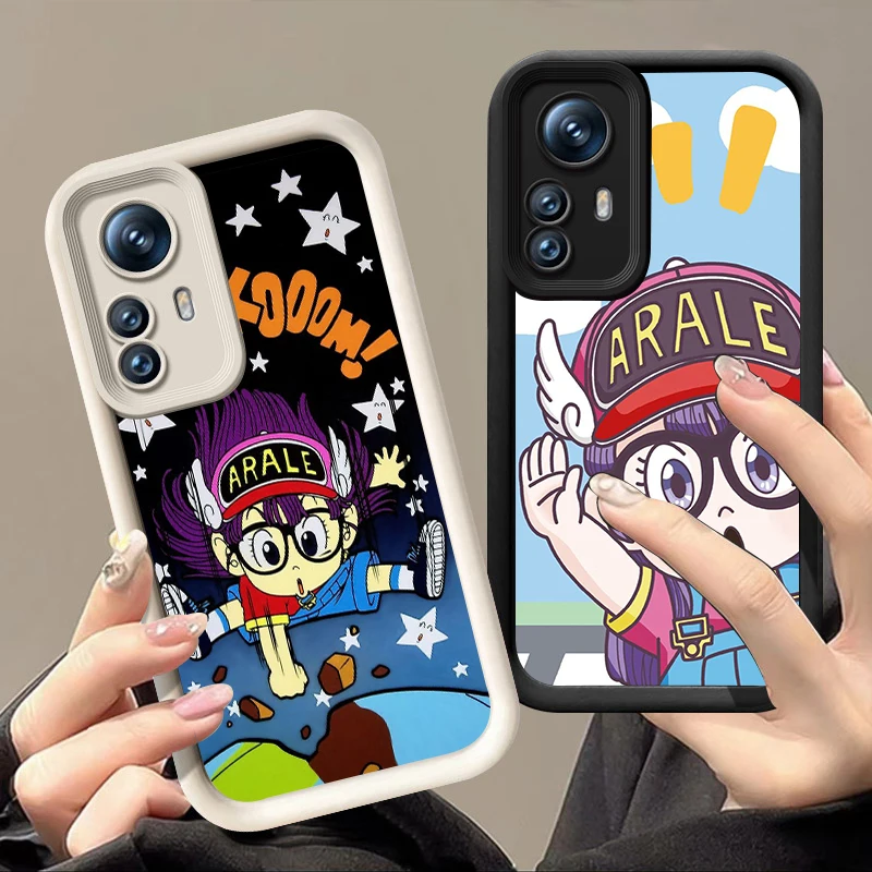 Dr Slump Arale Anime Phone Case For Xiaomi 11 12 13 Lite 12T 13T 14T Pro Redmi A1 A2 Plus A3 9A 9C 9T 10C 12C 13C 5G 14C