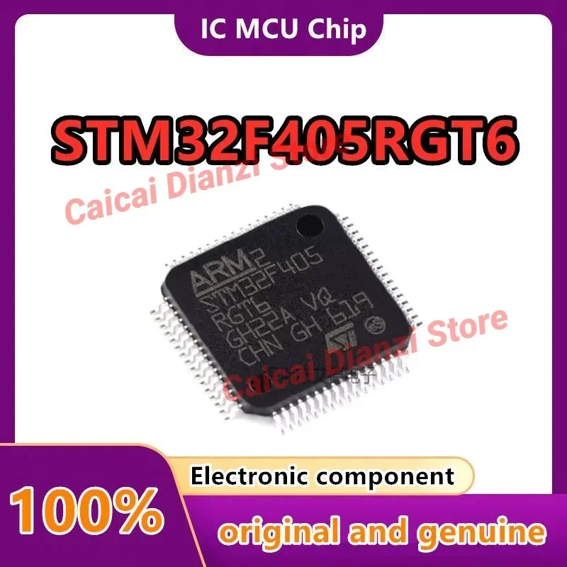 10 PÇS/LOTE STM32F405RGT6 STM STM32F STM32F405 STM32F405RG STM32F405RGT 100% Brand New Original MCU LQFP-64 Chip