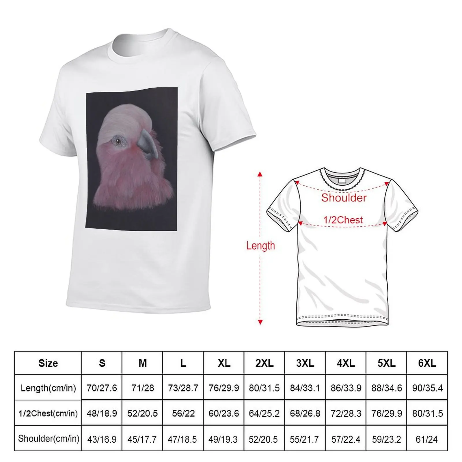 Strokey galah T-Shirt man t shirt graphic t shirts for man slim fit man t shirts for men casual T-shirt
