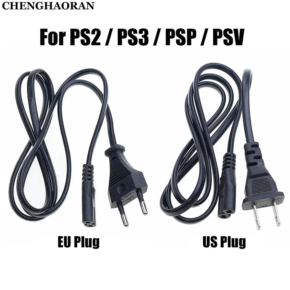 Кабель-питания-с-вилкой-eu-us-iec-c7-удлинитель-для-телевизора-psp-ps2-ps3-ps4-зарядное-устройство-1-м-замена-шнура