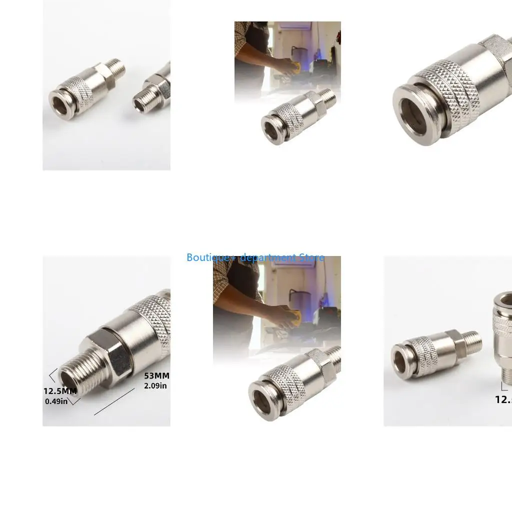 E1PD Air Compressor Adapter Fast Steel Body For Professional Tool Accessories