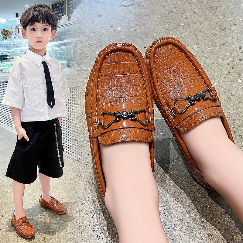 Professional Young Boy Casual Sneakers Black Children School Shoes Girls Comfortable Walking Shoes Kids Brand Slip on Shoes