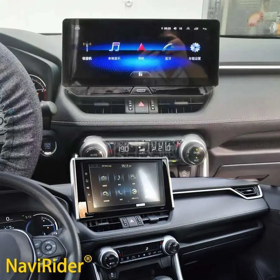 12.3inch Screen Car Radio Android 15 For Toyota RAV4 Prime XSE 2021 2022 2020 2019 Multimedia Video Player GPS Carplay HeadUnit