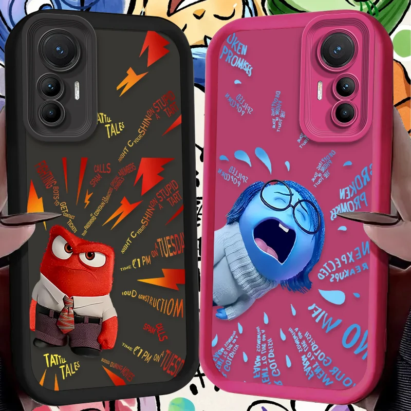 Lovely Disney Inside Out 2 Phone Case for Xiaomi POCO X6 X5 X4 GT X3 NFC F3 F4 F5 F6 M5S C65 M6 Pro 4G 13T 12T 11T 13 12 11 Lite