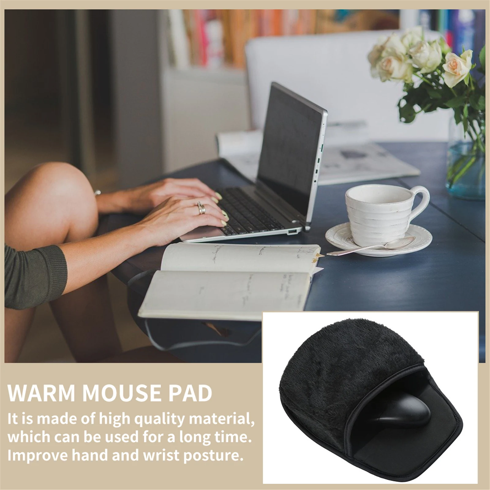

Warm Winter Use Soft Mat Home Mouse Pad With For Mouse Tracking For Home Office Computer Peripheral