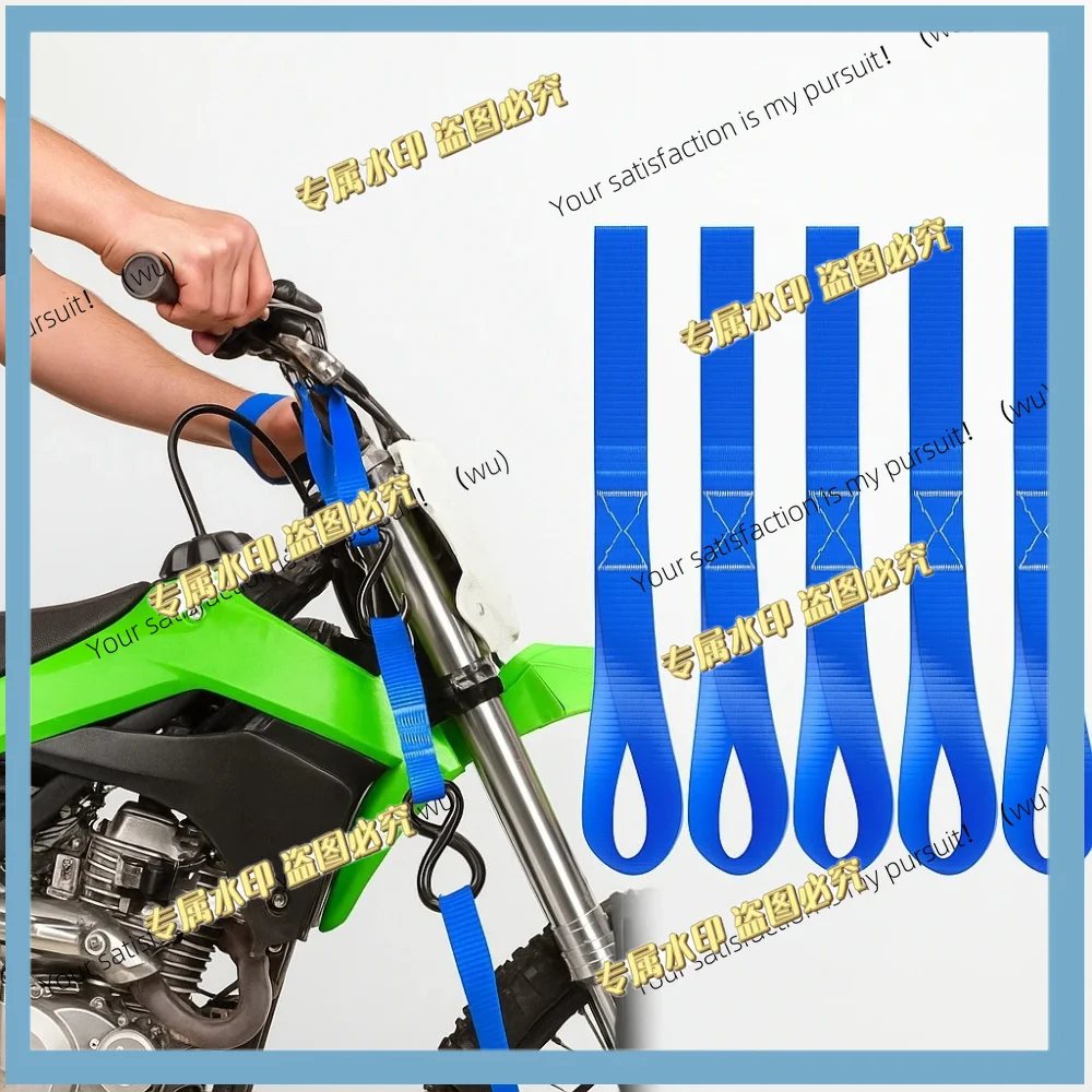 Suitable for fixing soft circular straps for all-terrain vehicles, motorcycles, etc