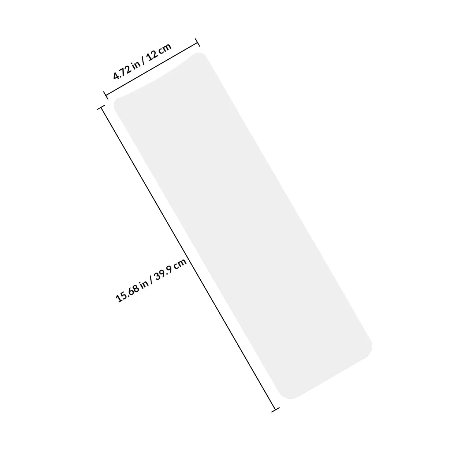 2Pcs Lightweight Hair Highlighting Board Transparent Material for Precise Color Application Oil Treatment Styling Hair Dye