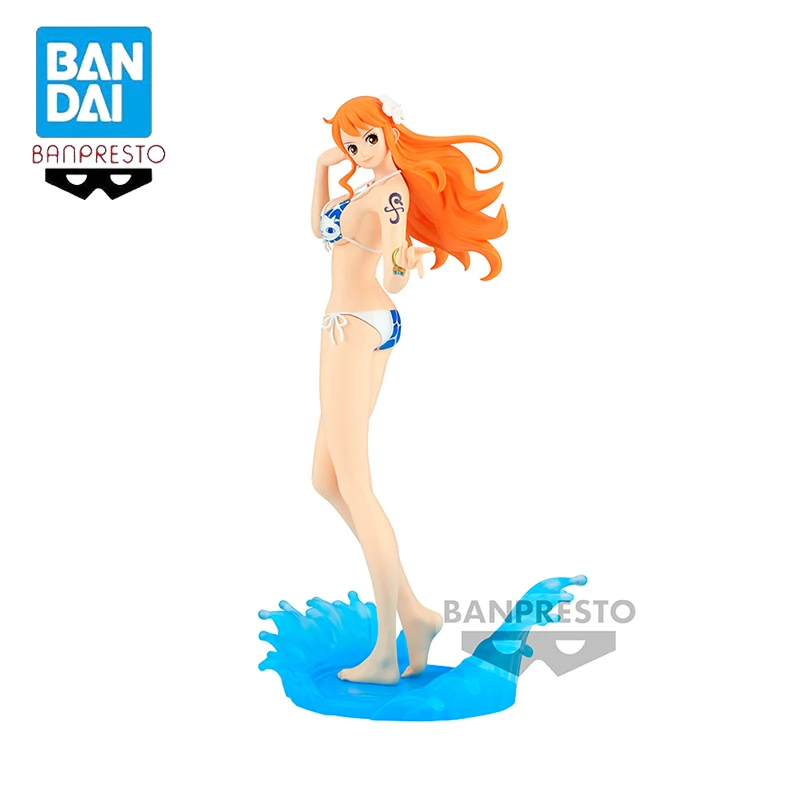 

In Stock Genuine Original BANPRESTO GLITTER & GLAMOURS Nami Swimsuit ONE PIECE Action Anime Figure Collectible Doll Ornament Toy